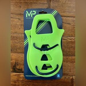Michael Phelps Technique Paddle in Lime Green Unisex One Size